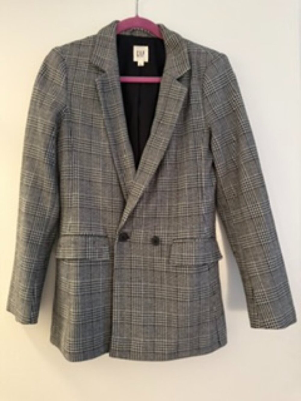 The Gap Plaid Blazer